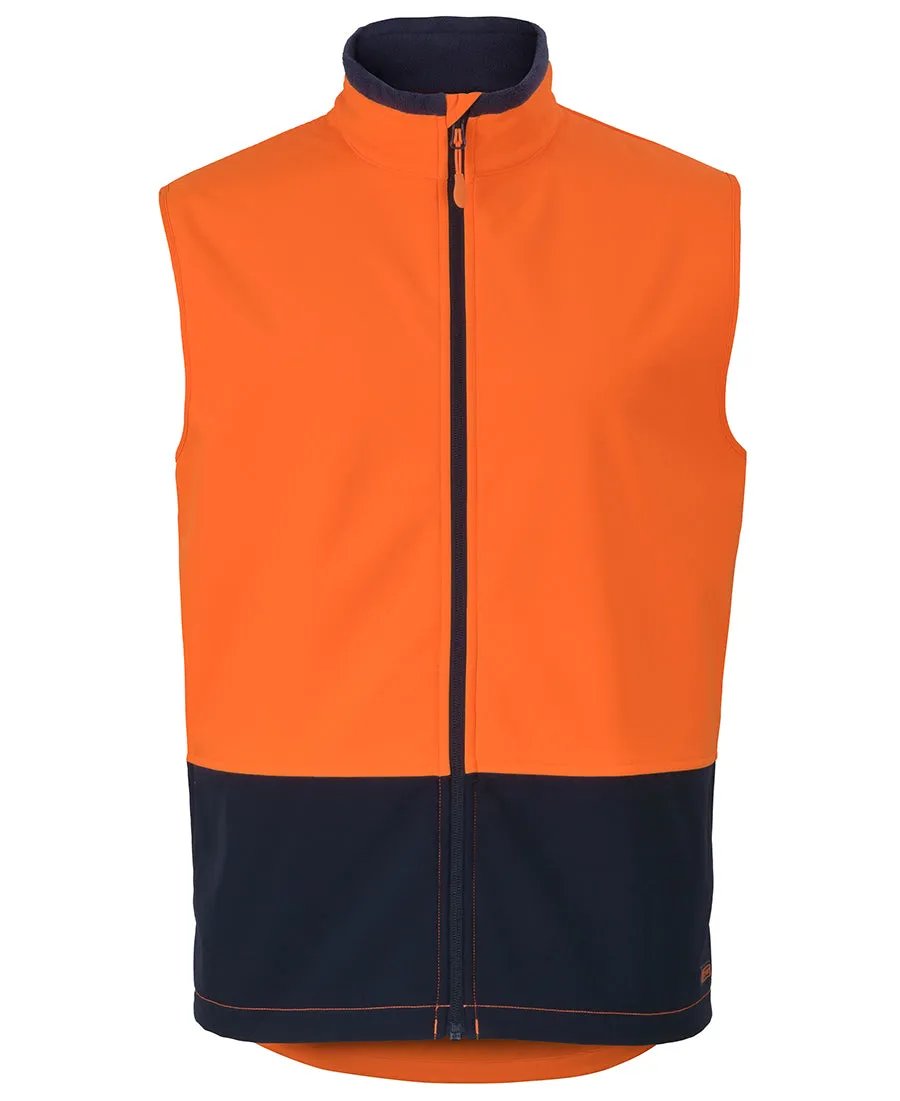 6HWV JB's HI VIS WATER RESIST SOFTSHELL VEST