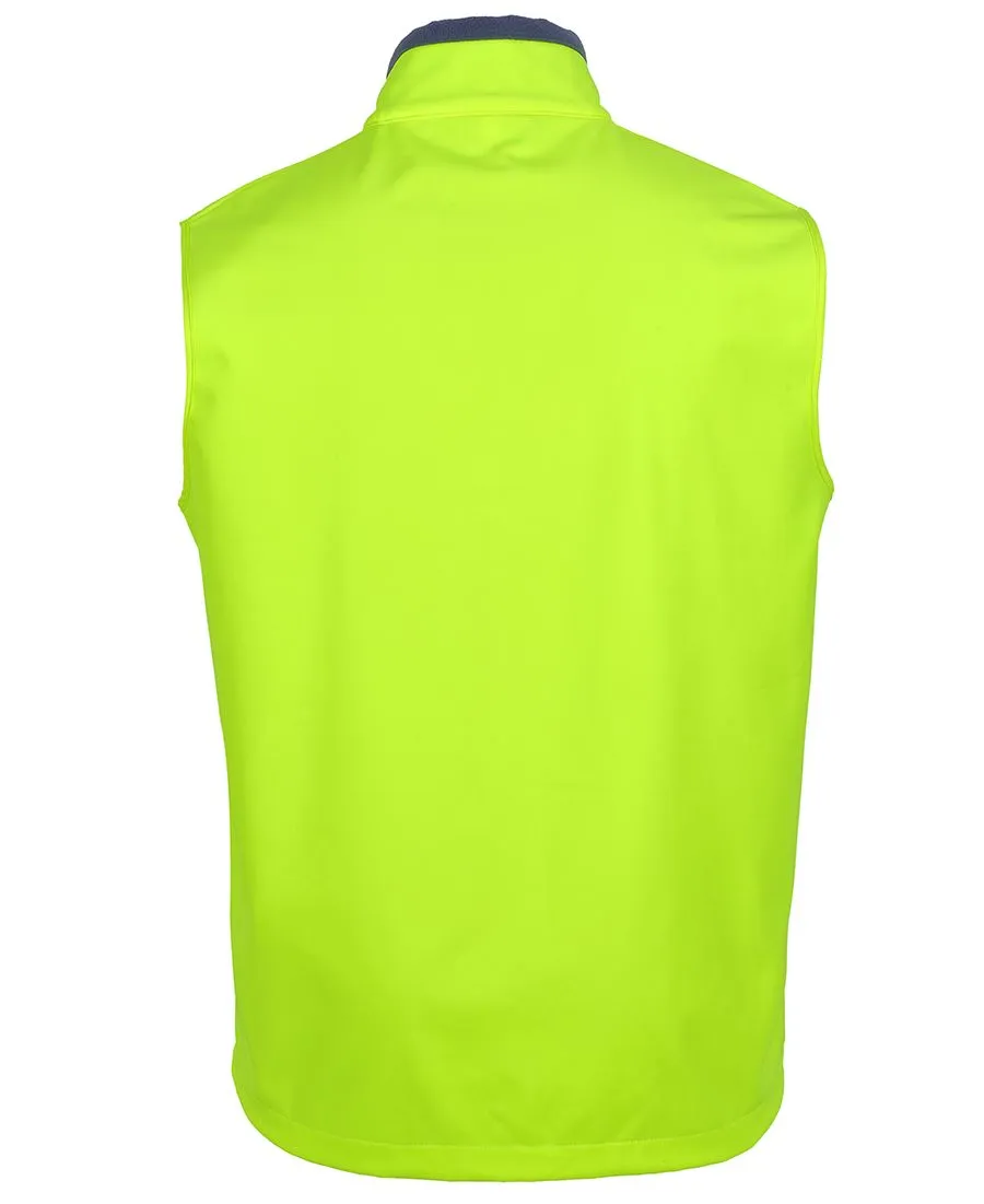 6HWV JB's HI VIS WATER RESIST SOFTSHELL VEST