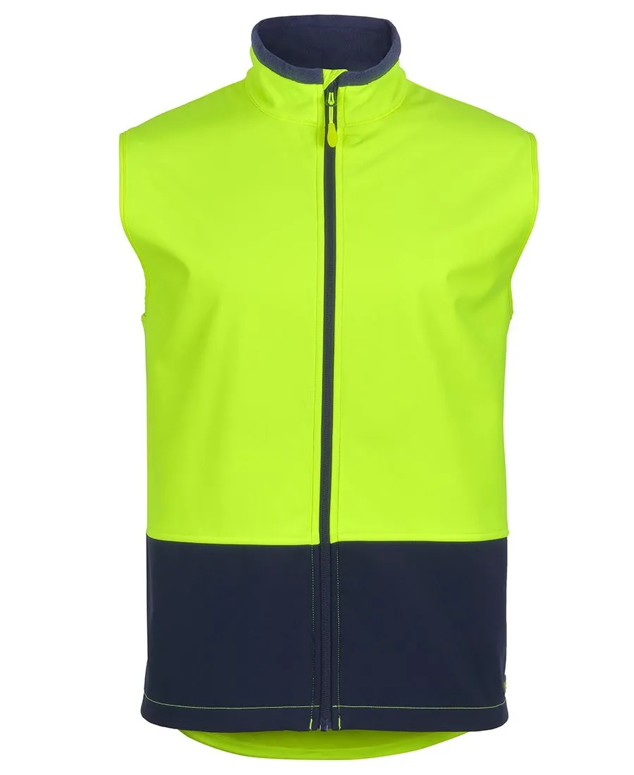 6HWV JB's HI VIS WATER RESIST SOFTSHELL VEST