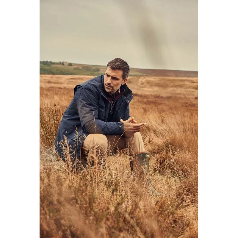 Barbour Malcolm Mens Waterproof Jacket - Navy