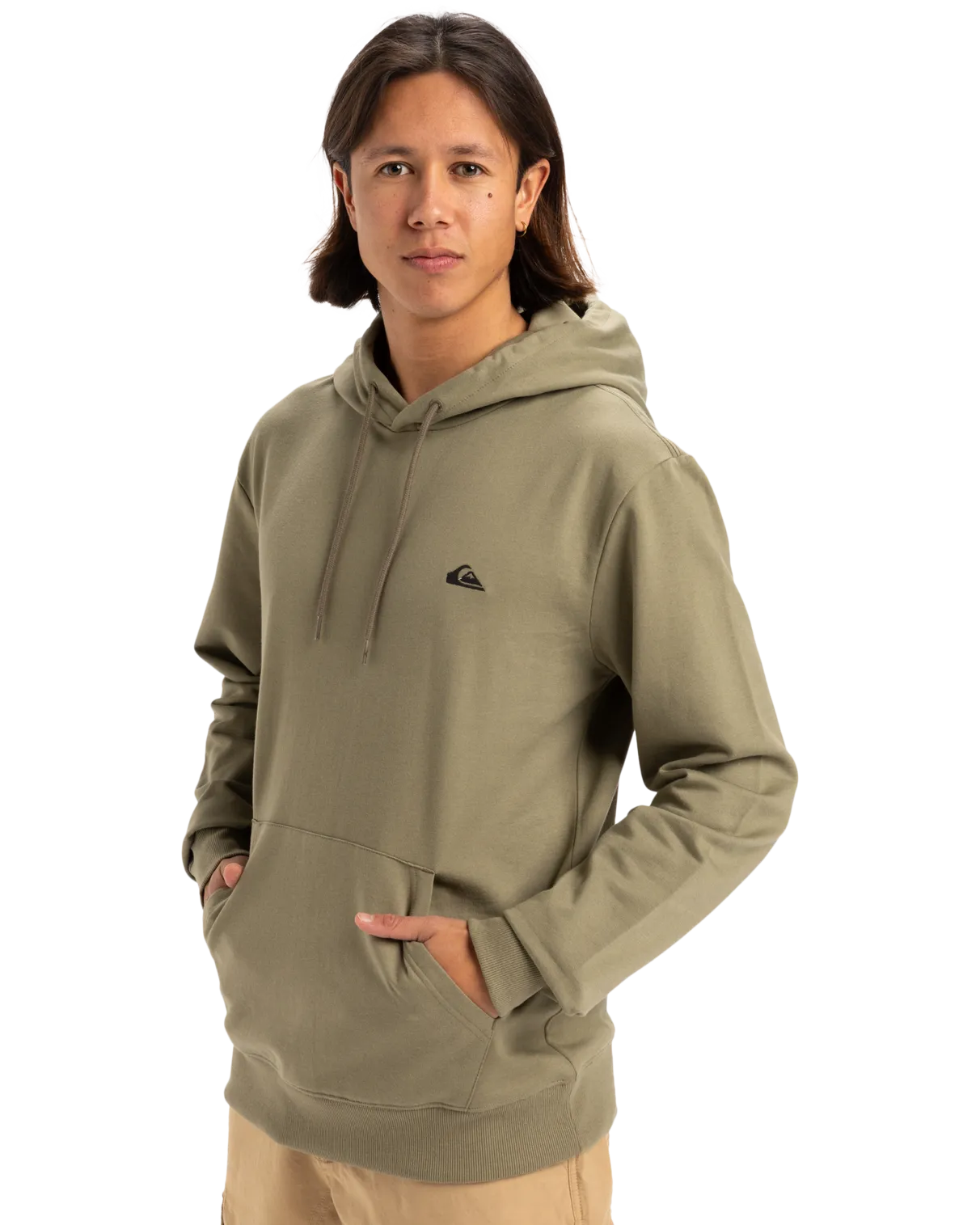 Basic Hoodie in Aloe