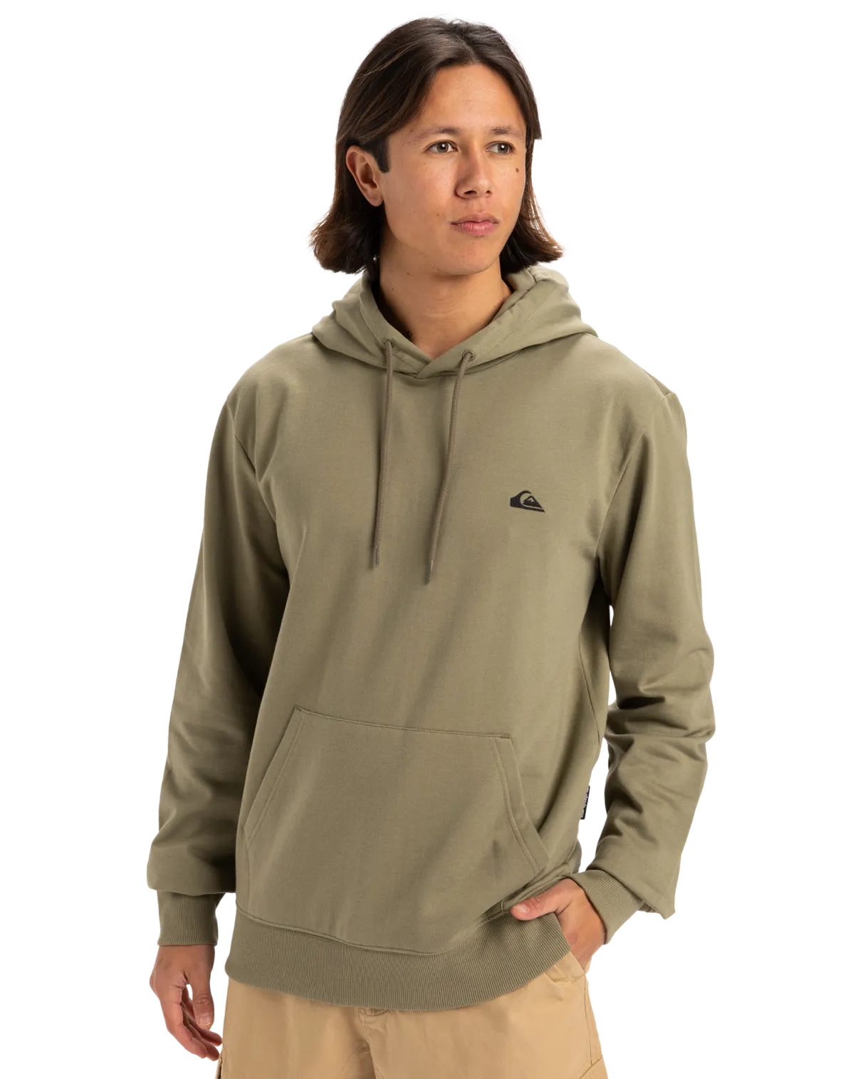 Basic Hoodie in Aloe