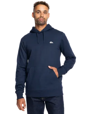 Basic Hoodie in Navy Blazer