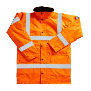 Blackrock High Visibility Coat Winter Fleece Lining