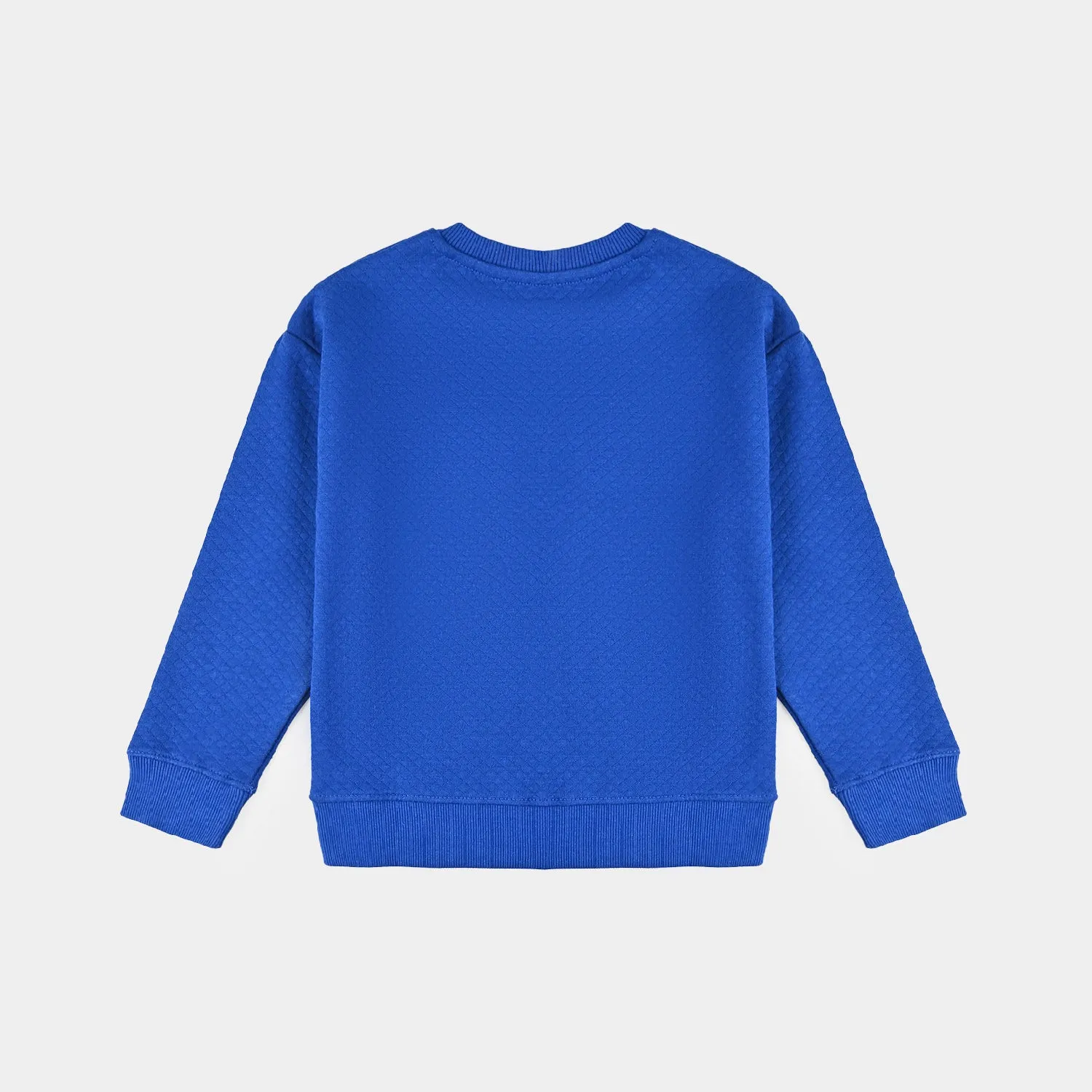 Boys Quilted SweatShirt Champ-Blue