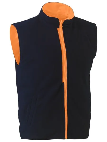 BV0364T Bisley Taped Hi Vis Rail Wet Weather Vest