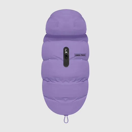 classic waterproof puffer - violet  