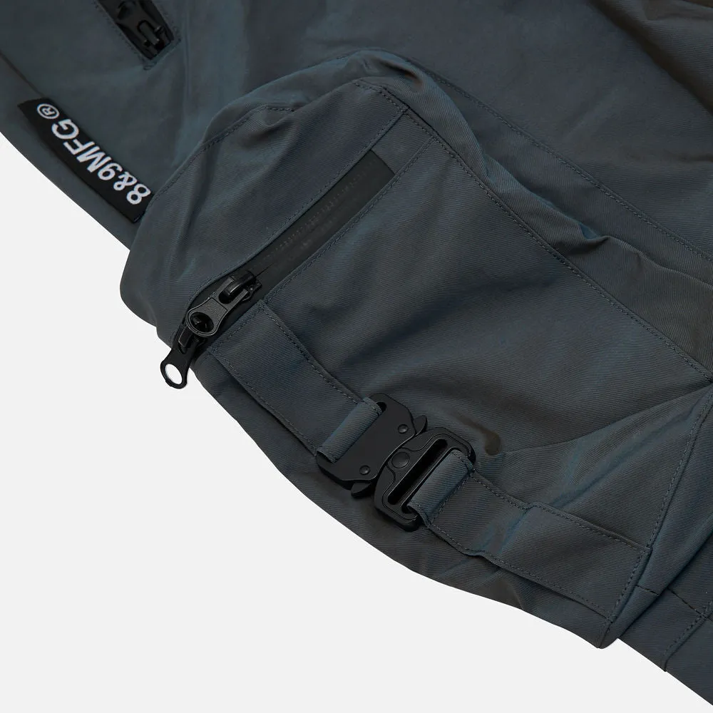 Combat Nylon Pant Iridescent Steel