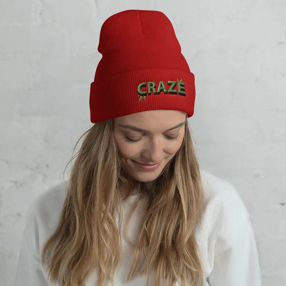 CRAZE KUSH Cuffed Beanie