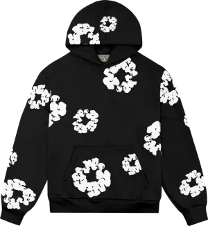 Denim Tears Hoodie Cotton Wreath Black