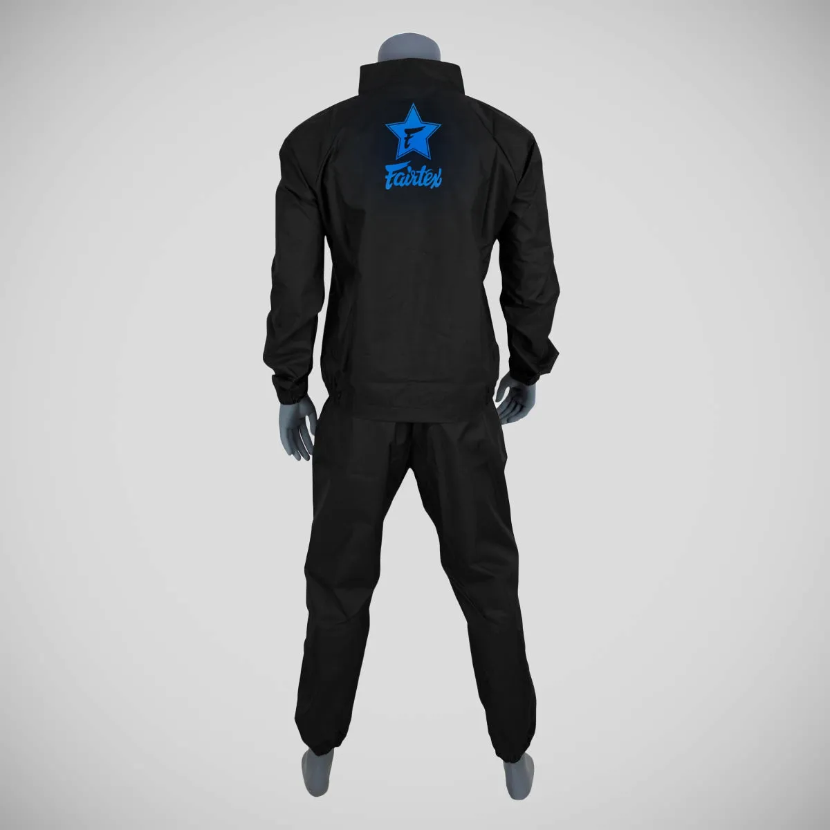 Fairtex VS3 Vinyl Sweatsuit Black/Blue