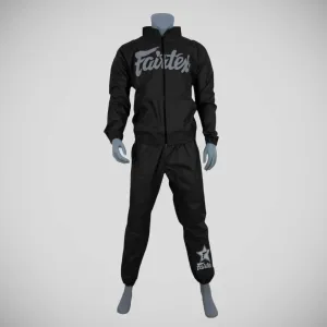 Fairtex VS3 Vinyl Sweatsuit Black/Grey