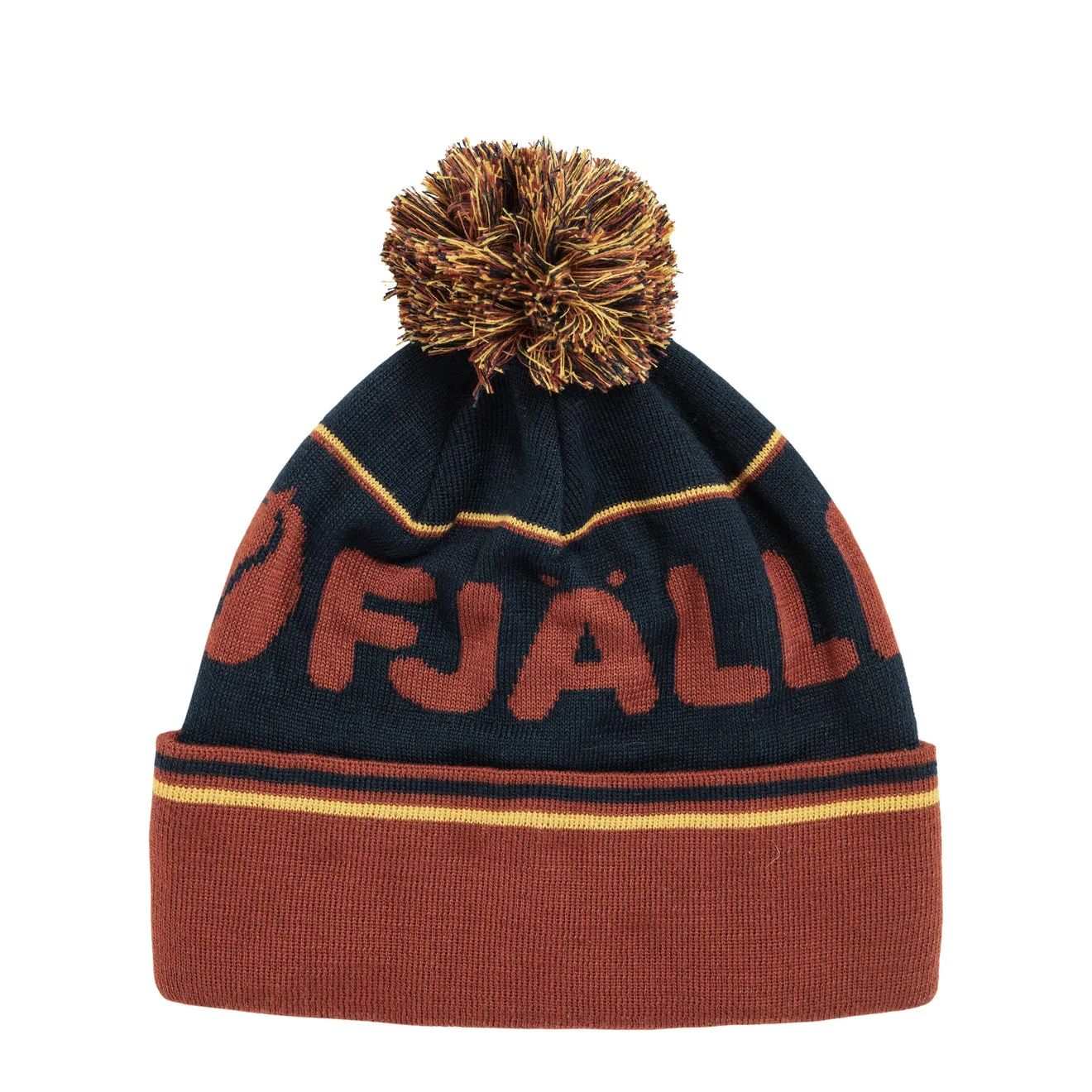 Fjallraven Pom Hat Autumn Leaf / Dark Navy