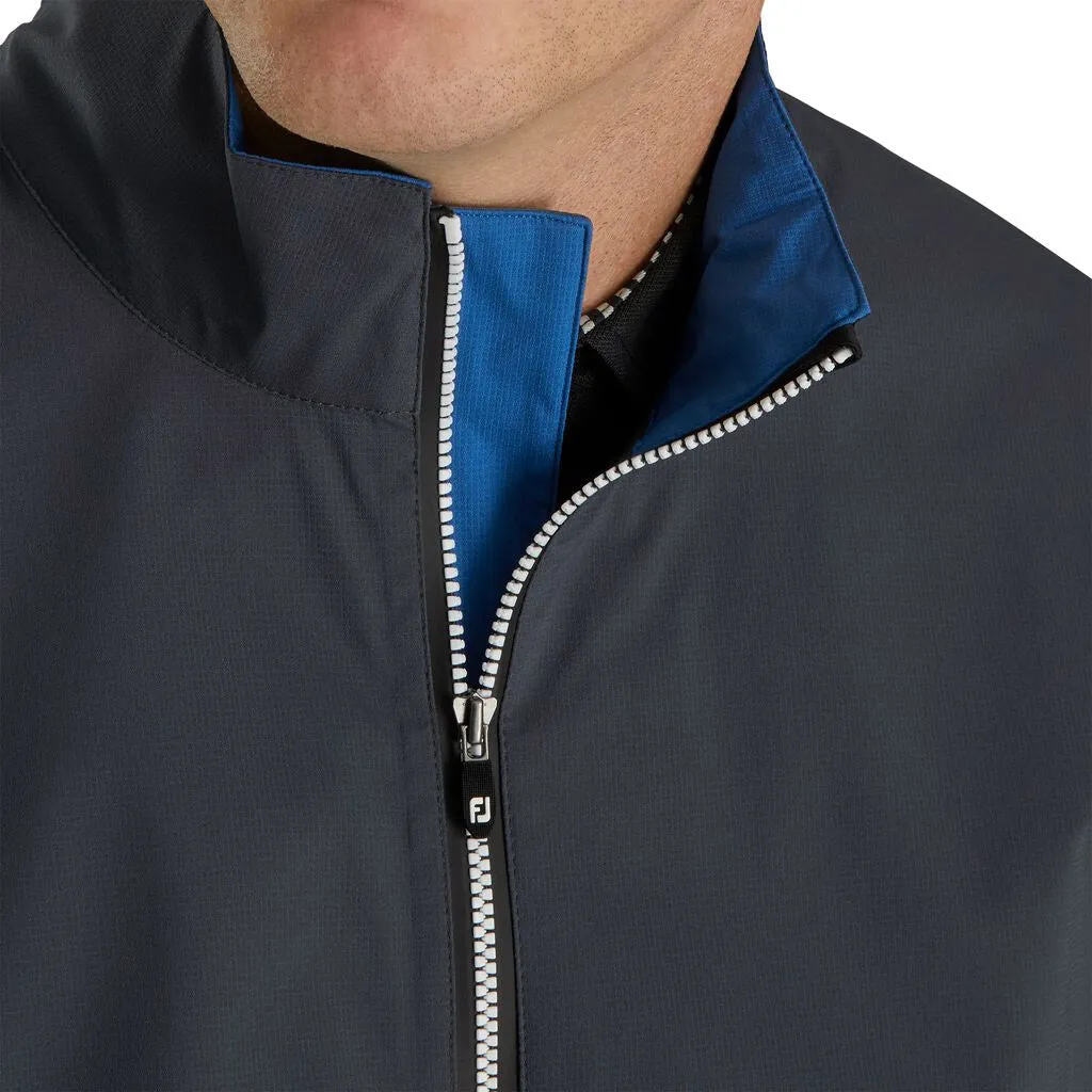 FootJoy HydroLite Charcoal-Blue Mens Golf Rain Jacket