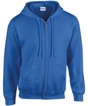 Heavy Blend  full zip hooded sweatshirt | Royal