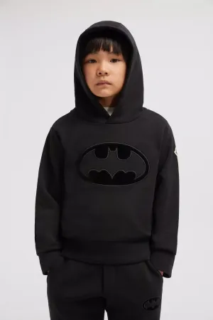 Moncler Enfant Boys Batman Hoodie in Black