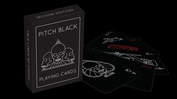 Pitch Black Playing Cards