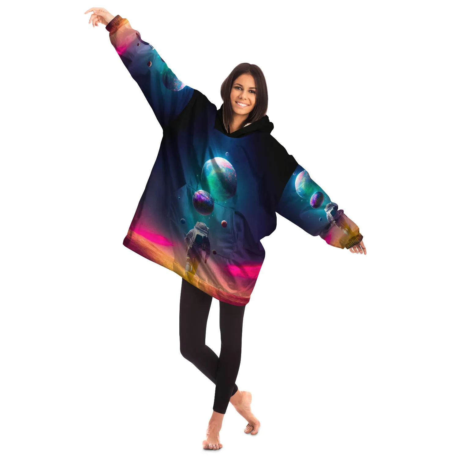 Planet Travel Spaceman Snug Hoodie