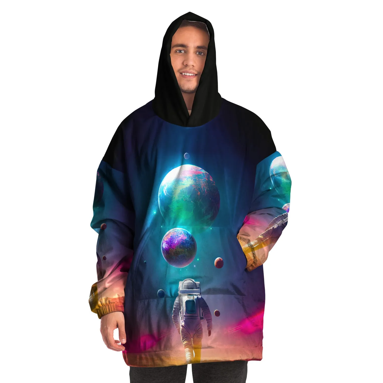 Planet Travel Spaceman Snug Hoodie