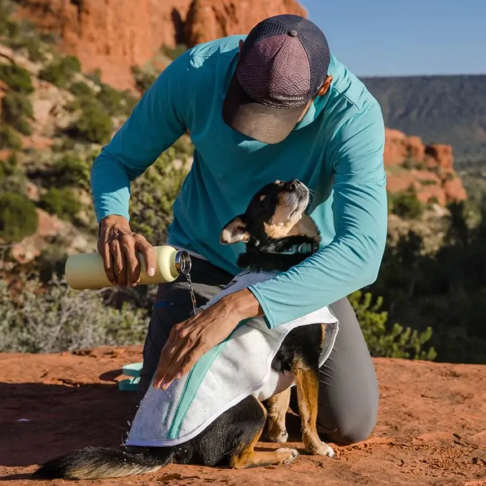 Ruffwear Swamp Cooler Reflective Cooling Dog Vest (Sage Green)