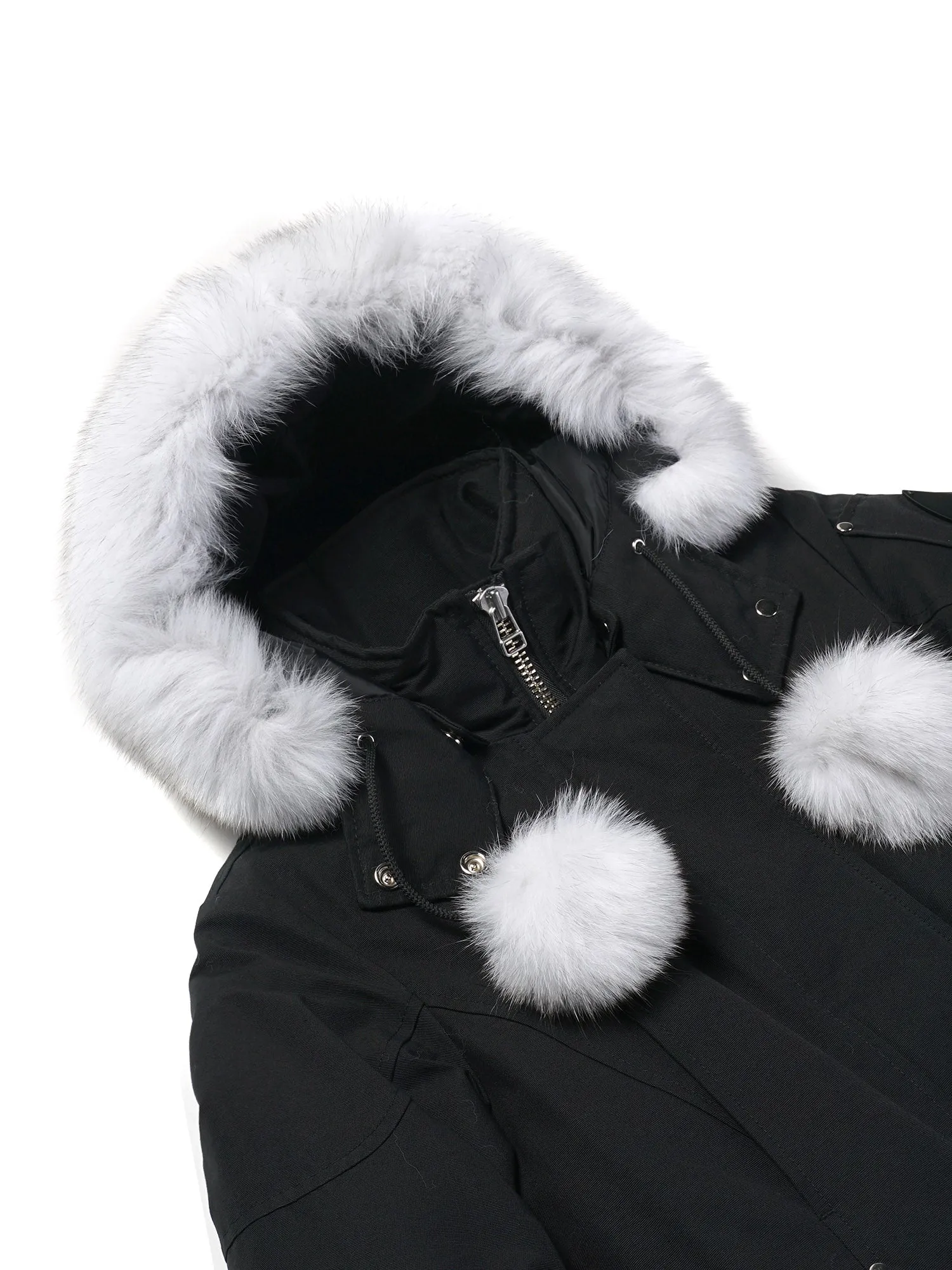 Stirling Parka Black/white