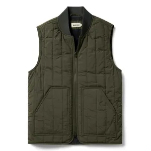 The Able Vest in Quilted Army