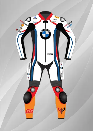 Tom Sykes BMW World SBK 2020 Leather Racing Suit – BMW Motorrad MotoGP Racing Suit