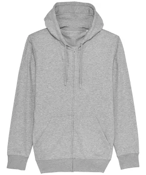 Unisex Connector essential zip-thru hoodie sweatshirt (STSU820) | Heather Grey