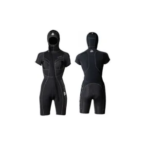 Used Waterproof Scuba Diving W2 5mm Hooded Overvest with HAV System - Female