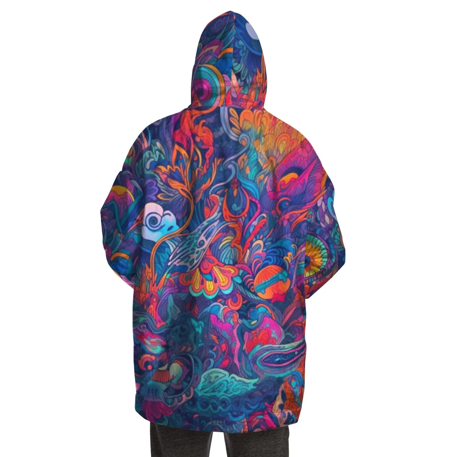 VIBING Snug Hoodie | ACIDMATH AI