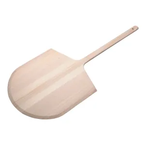 Winco WPP-1842 42" Wood Pizza Peel, 18"x19" Blade