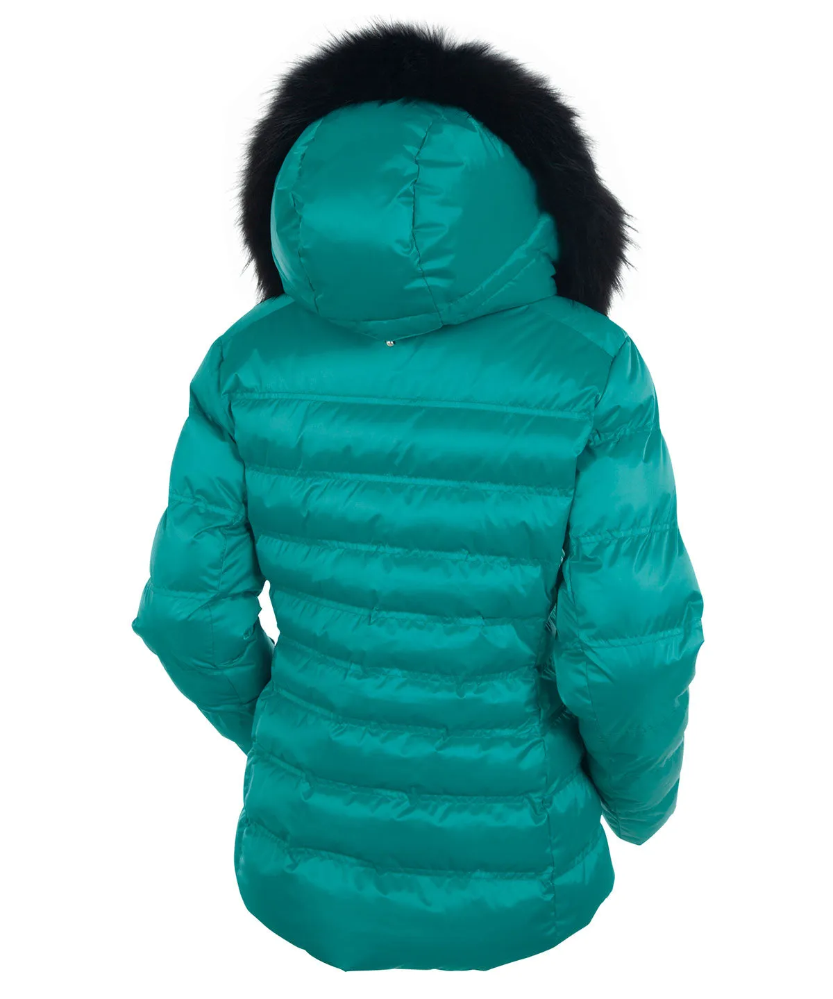 Women's Fiona Waterproof Quilted Stretch Jacket With Removable Fur Ruff