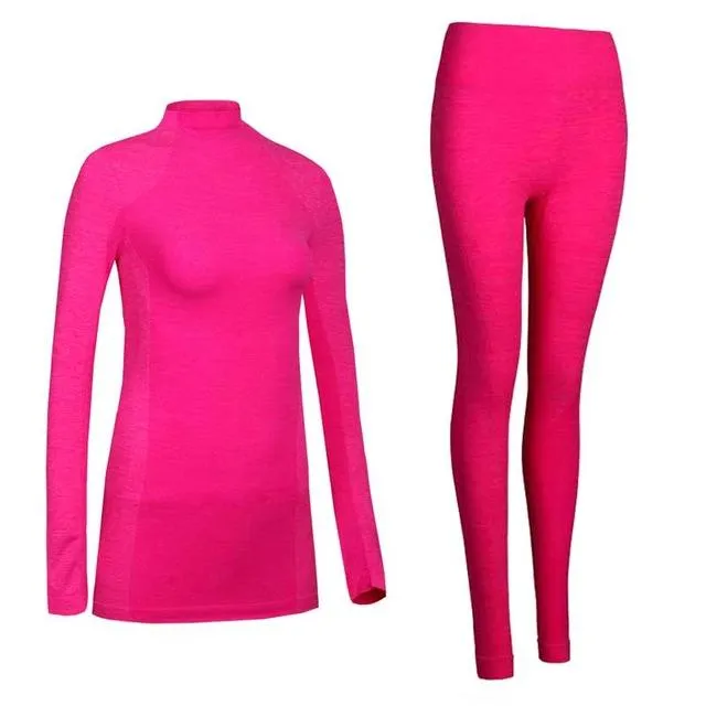 YUIYE Quick Dry Thermal Underwear Set - Women's