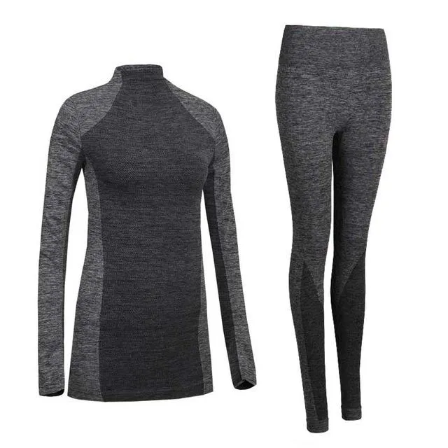 YUIYE Quick Dry Thermal Underwear Set - Women's